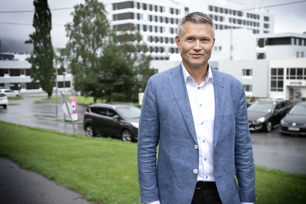 Bunadsgeriljaen ville møte direktøren i Helse Møre og Romsdal helseforetak, Olav Lødemel. De fikk svar via Altinn. Foto: Helse MR