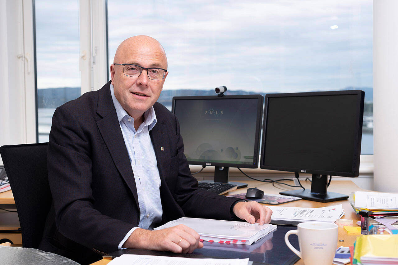 Stig Slørdahl har vært administrerende direktør for Helse Midt-Norge RHF siden 2015. 1. august fratrer han sin stilling. Foto: Terje Visnes / Helse Midt-Norge RHF