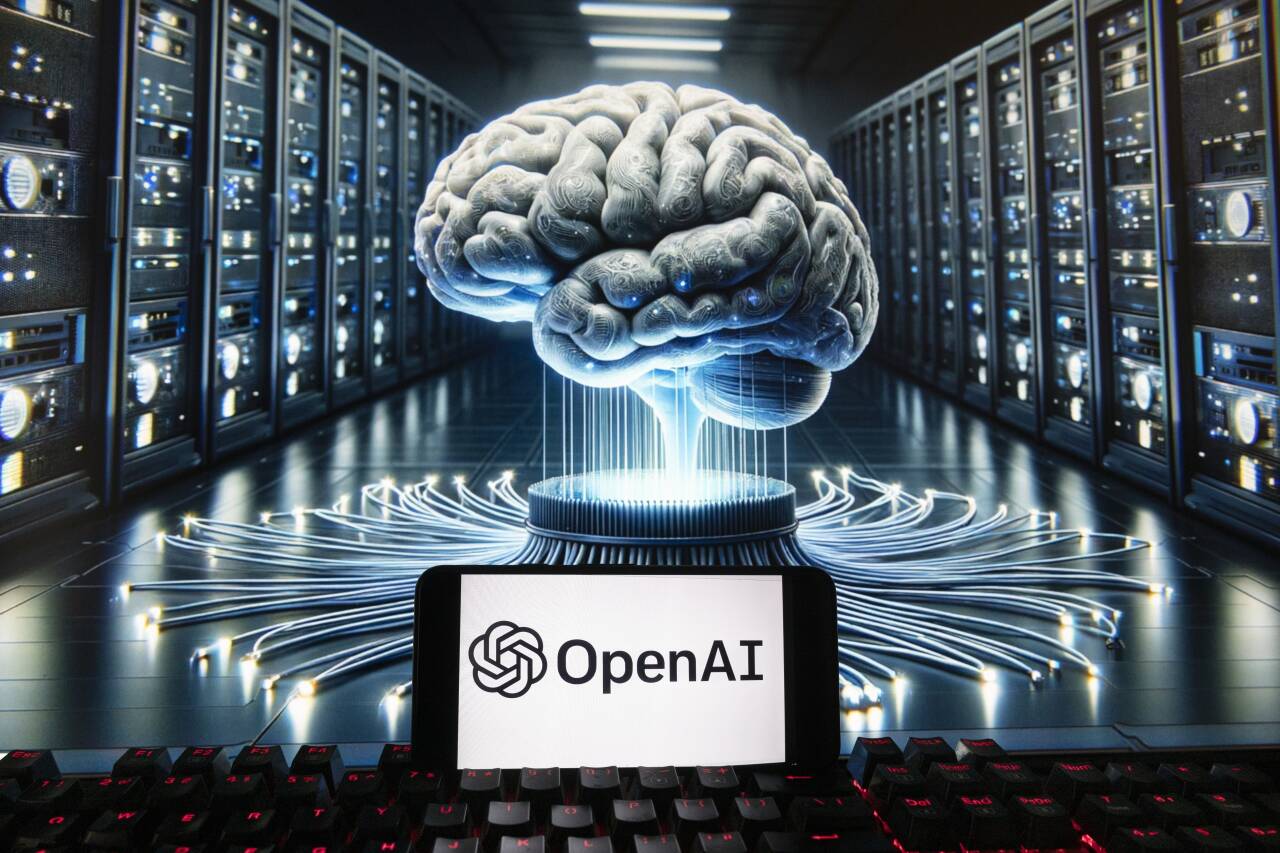 OpenAI som blant annet eier den populære språkmodellen ChatGPT lanserer en rekke tiltak for at kunstig intelligens skal utnyttes til å spre desinformasjon under mer enn 50 valg verden over i 2024. Foto: Michael Dwyer/AP/NTB