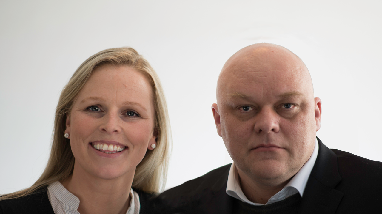 Linda Dalseg Høvik og Stig Anders Ohrvik, Nordmørslista. Foto: Ken Alvin Jenssen