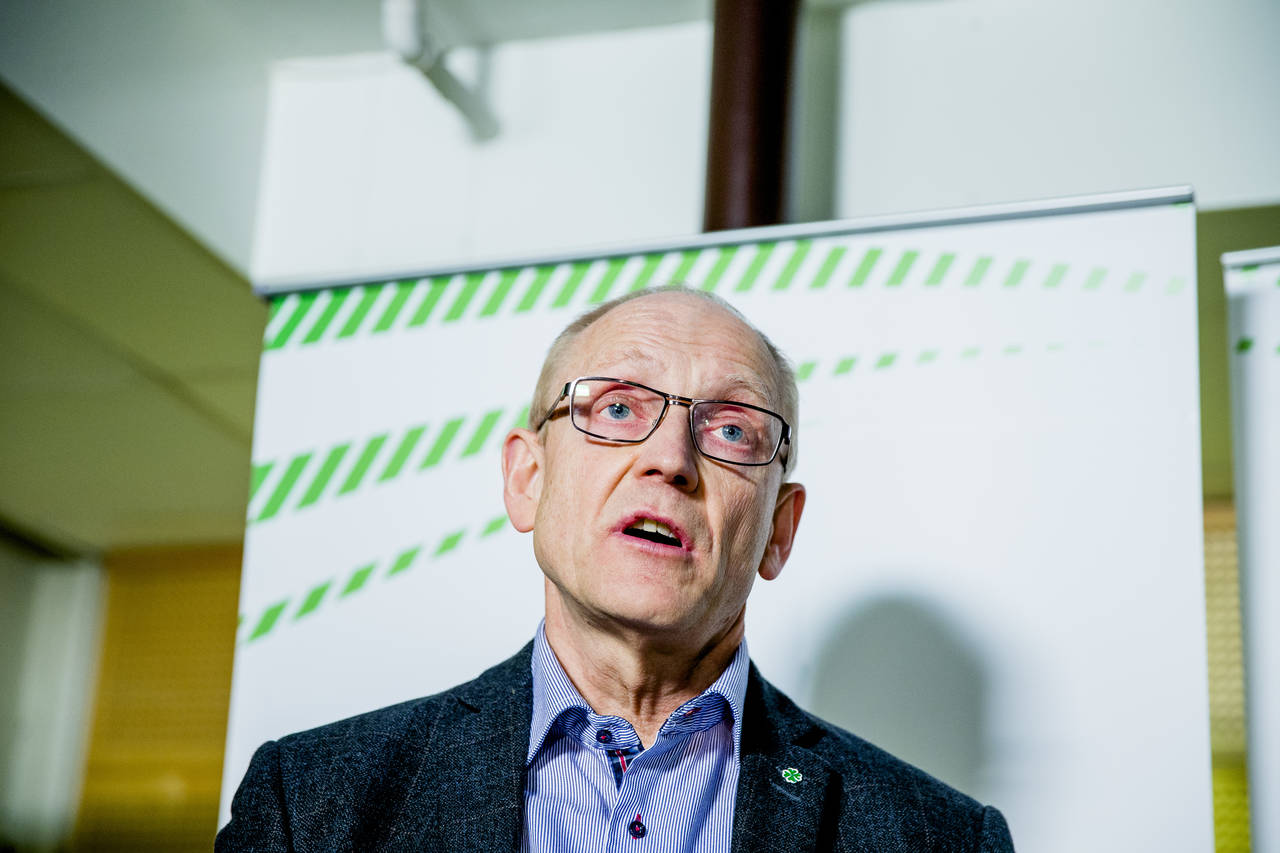 Senterpartiets generalsekretær Knut M. Olsen. Foto: Stian Lysberg Solum / NTB scanpix