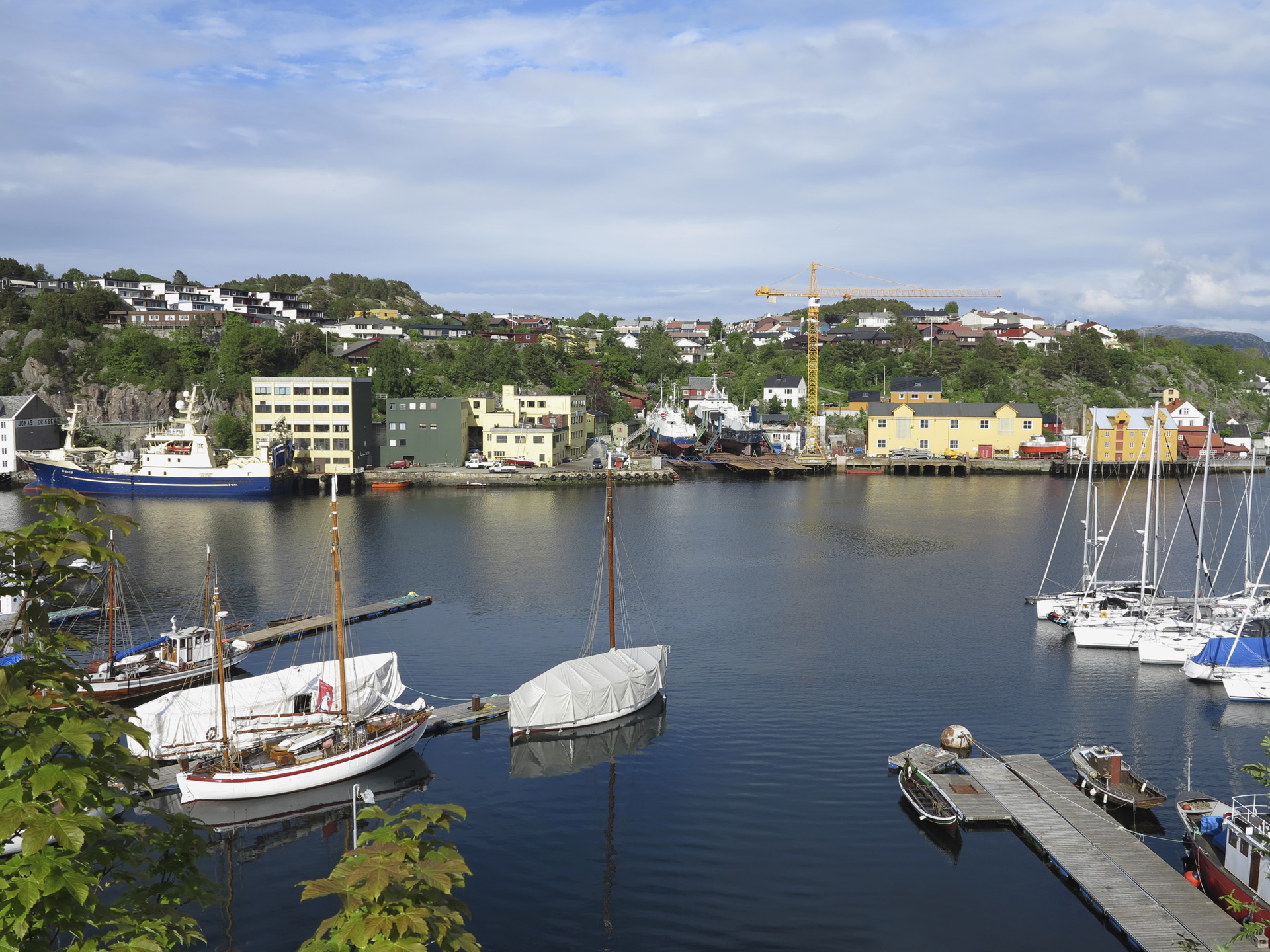 Kystkultursenteret i Vågen blir arena for to store maritime arrangementer i juli. (Foto: Terje Holm)