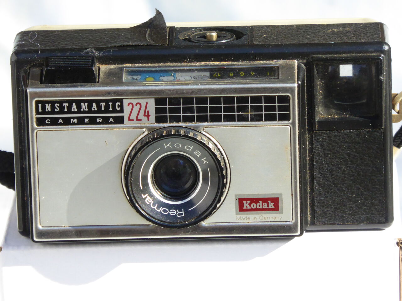 Kodak Instamatic 224. Foto: Bengt Gustav Eriksson