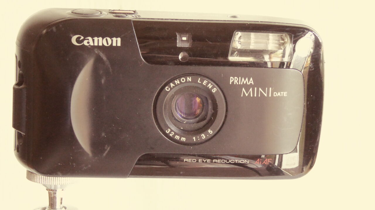 Canon Prima Mini Date. Foto: Bengt Gustav Eriksson